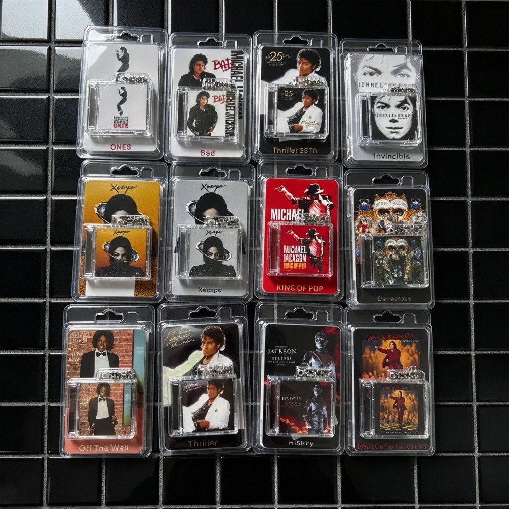 Phone Accessories Charms - Mini Llavero de Álbum de CD